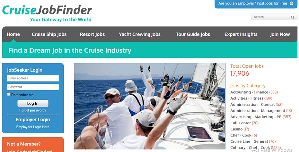 CruiseJobFinder