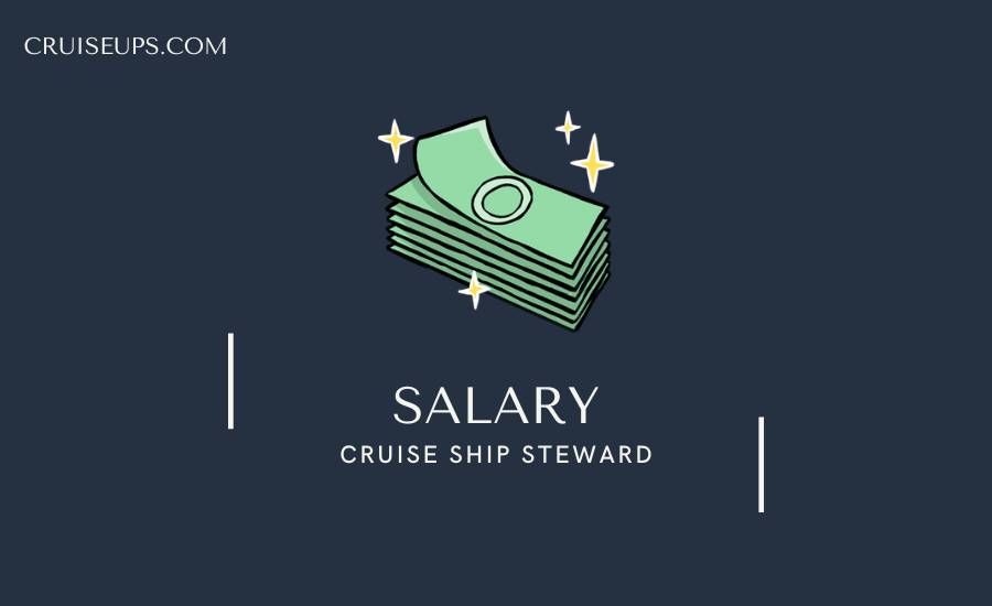 how much a cruise ship steward make